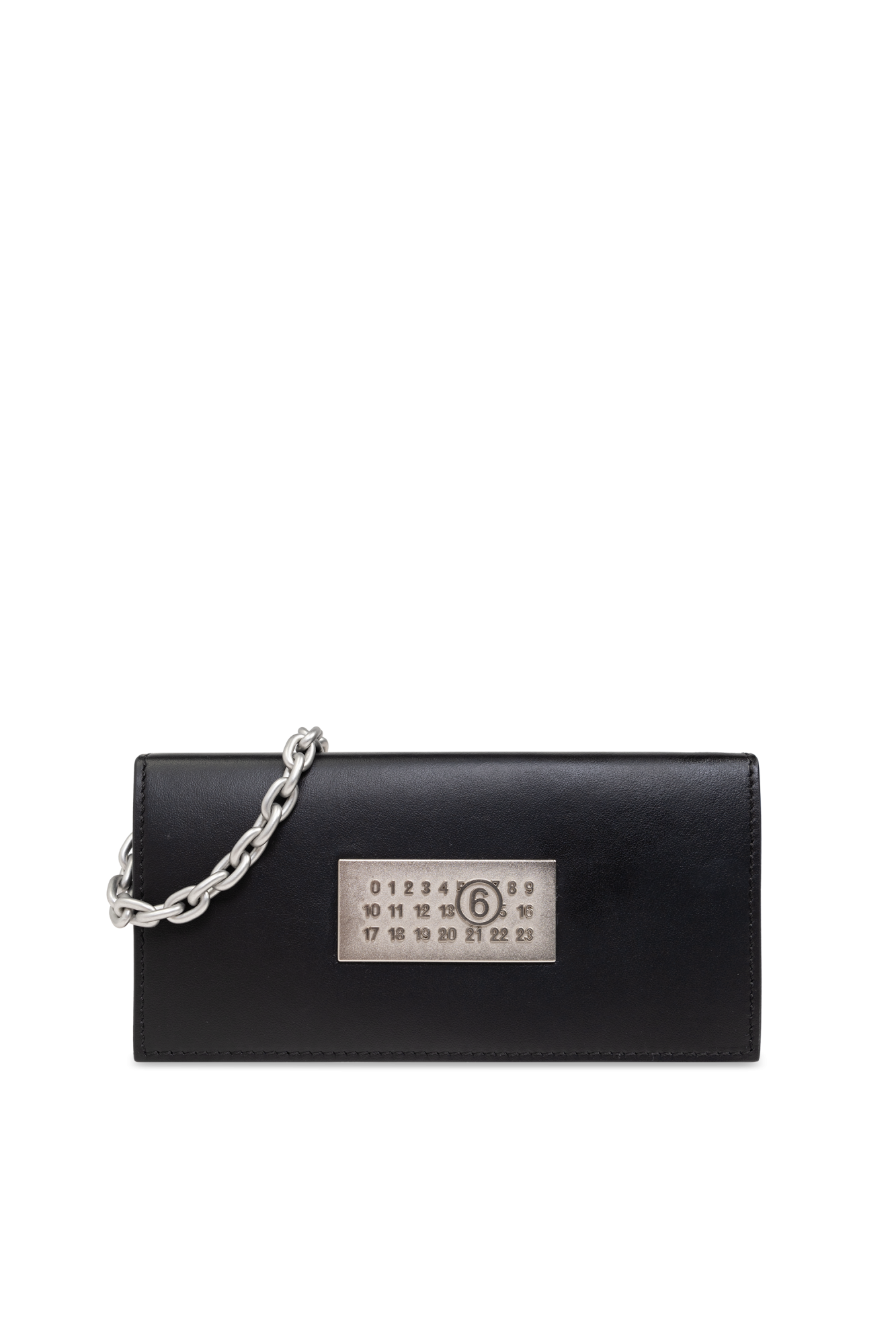 SchaferandweinerShops GB - Black Wallet on a chain MM6 Maison Margiela -  Geantă Dressed Mini Tote W Flap K60K609691 GEZ